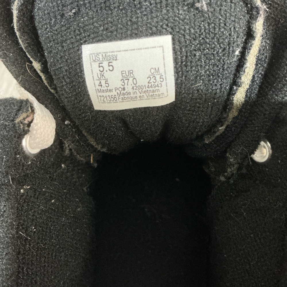 VANS-OFF-THE-WALL Youth Floral Hi-Top Shoes - Picture 9 of 14